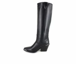 Women's XOXO Ella Knee High Heeled Boots -Ankle Boots Shoe 3 534