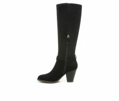 Women's Dr. Scholls Knockout Knee-High Heeled Booties -Ankle Boots Shoe 3 541