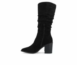 Women's Journee Collection Hartly Mid Calf Western Inspired Boot 11 Women's Journee Collection Hartly Mid Calf Western Inspired Boot -Ankle Boots Shoe 3 563