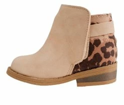 Girls' Baby Deer Toddler & Little Kid Penelope Booties -Ankle Boots Shoe 3 93