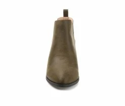 Women's Journee Collection Lola Side Slit Booties -Ankle Boots Shoe 4 149