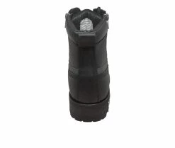 Women's AdTec 6' Reflective Double Zipper Biker Booties -Ankle Boots Shoe 4 241