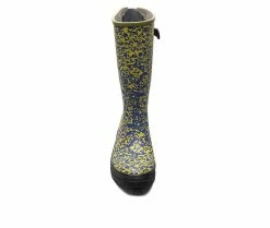 Women's Bogs Footwear Amanda II Tall - Spotty Rain Boots -Ankle Boots Shoe 4 243