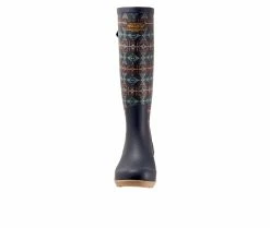 Women's Pendleton Diamond Peak Tall Rain Boots -Ankle Boots Shoe 4 321