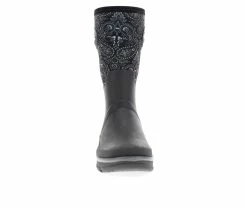 Women's Western Chief Bandana Neoprene Mid Rain Boots -Ankle Boots Shoe 4 348