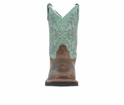 Kids' Laredo Western Boots Big Kid Nia Cowboy Boots -Ankle Boots Shoe 4 442