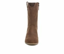 Women's Dr. Scholls Layla Mid Calf Western Booties 12 Women's Dr. Scholls Layla Mid Calf Western Booties -Ankle Boots Shoe 4 478