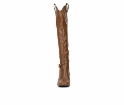 Women's Torgeis Elenora Knee High Heeled Boots -Ankle Boots Shoe 4 514