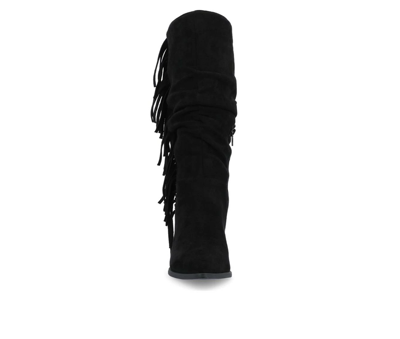 Women's Journee Collection Hartly-WC Mid Calf Western Inspired Boot 7 Women's Journee Collection Hartly-WC Mid Calf Western Inspired Boot - Image 5