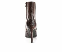 Women's Journee Collection Silvy Stiletto Booties -Ankle Boots Shoe 5 113