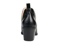 Women's Journee Collection Terri Side Slit Booties -Ankle Boots Shoe 5 200