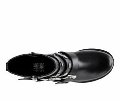 Women's Jane And The Shoe Linda Moto Boots -Ankle Boots Shoe 5 226