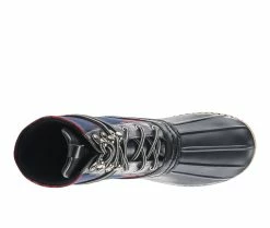 Women's SPRING STEP Duckie - Plaid Rain Boots -Ankle Boots Shoe 5 243