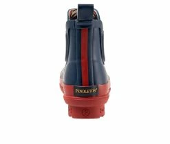 Women's Pendleton Bridger Stripe Chelsea Rain Boots -Ankle Boots Shoe 5 311