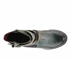 Women's L'Artiste Zhamsha-Shine Western Booties -Ankle Boots Shoe 5 361