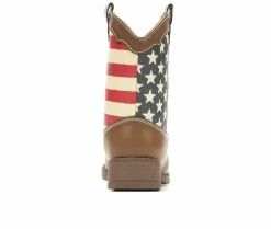 Kids' Natural Steps Toddler & Little Kid Stripes Cowboy Boots -Ankle Boots Shoe 5 377