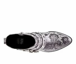 Women's Jane And The Shoe Cindy Moto Booties -Ankle Boots Shoe 5 380