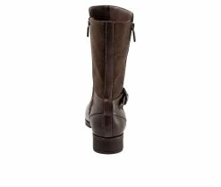 Women's Softwalk Marlowe Moto Boots -Ankle Boots Shoe 5 546