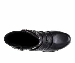 Women's Propet Roxie Heeled Booties -Ankle Boots Shoe 5 67