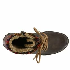 Women's SPRING STEP Marylee Lace-Up Booties -Ankle Boots Shoe 5 71